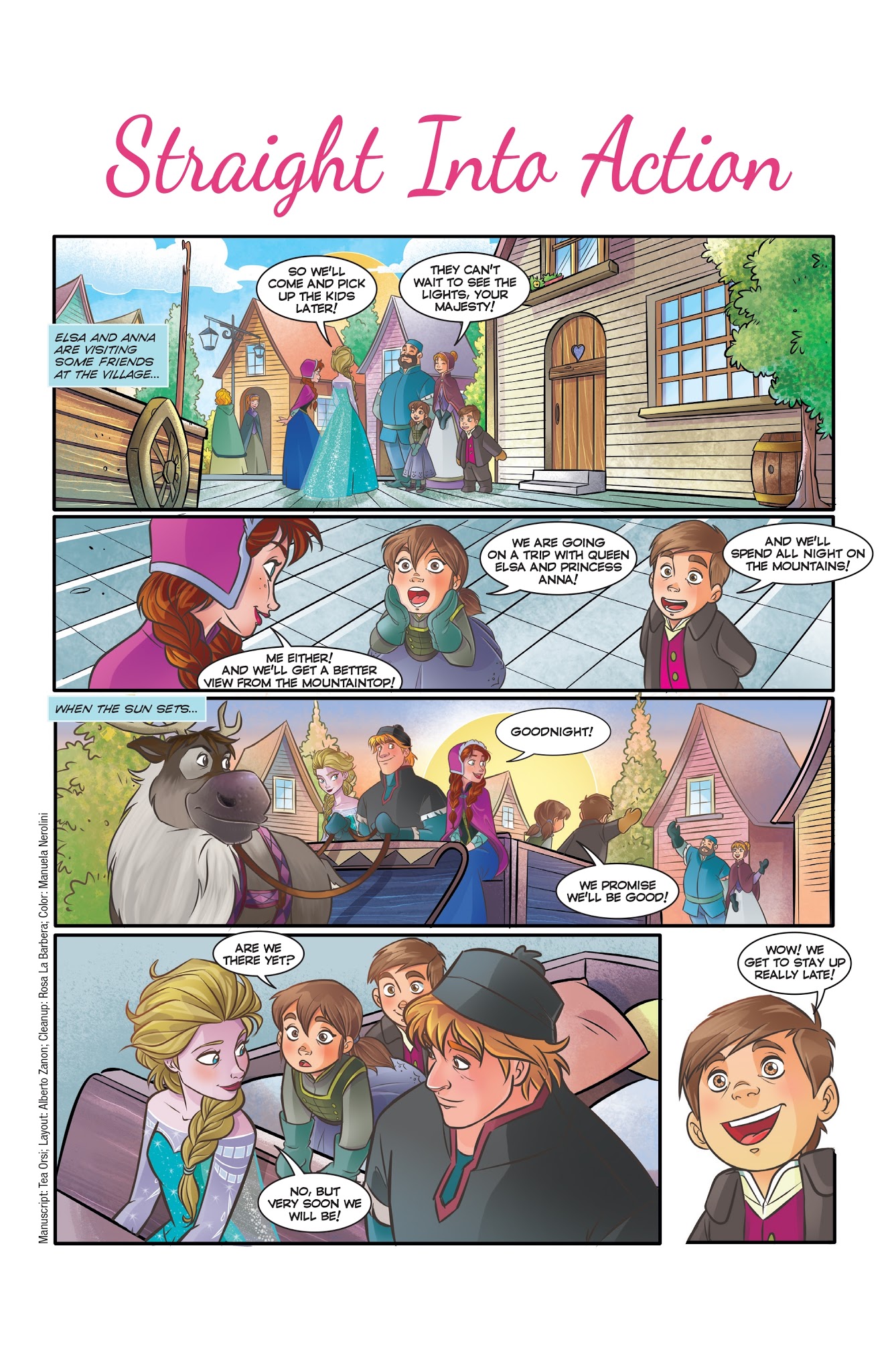 Read online Disney Frozen comic -  Issue #8 - 24