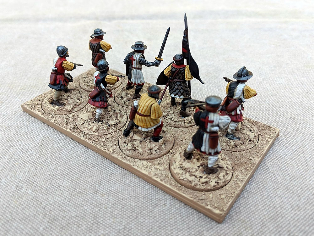 Details about   Crusader Miniatures DAI010 SAGA command unit Irish Chieftains & Champions 