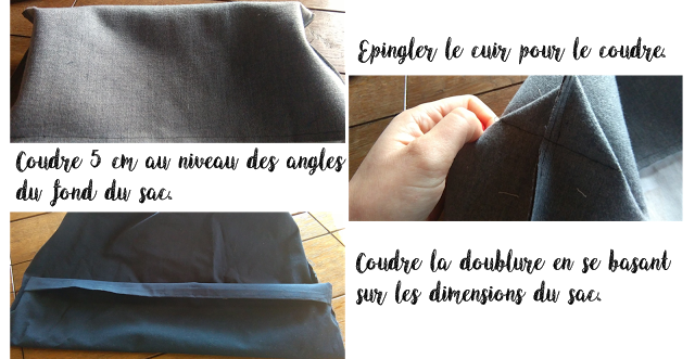 DIY - bag leather - flowers -upcycling - totebag -sac cuir DIY - bag leather - flowers -upcycling - totebag -sac cuir