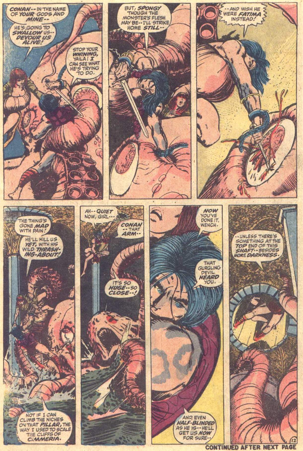 Read online Conan the Barbarian (1970) comic -  Issue #12 - 13