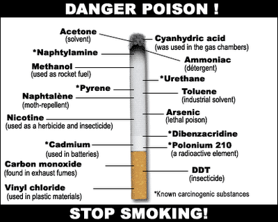 az egészség károsítása nélkül hagyja abba a dohányzást)