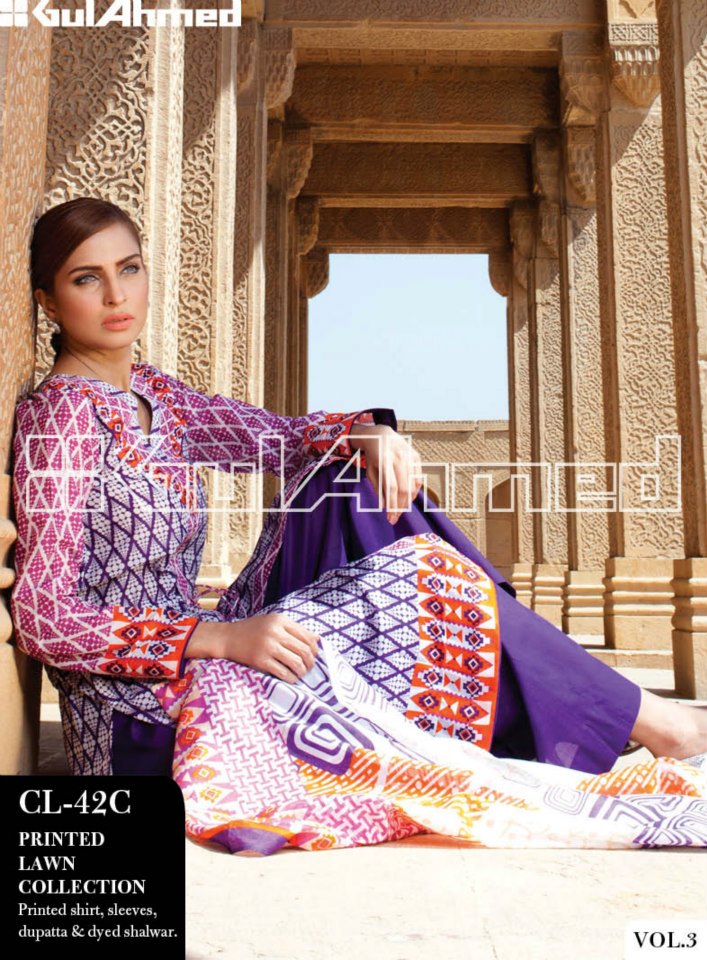 Gul Ahmed Ideas The Original Lawn Collection 2013 Vol3
