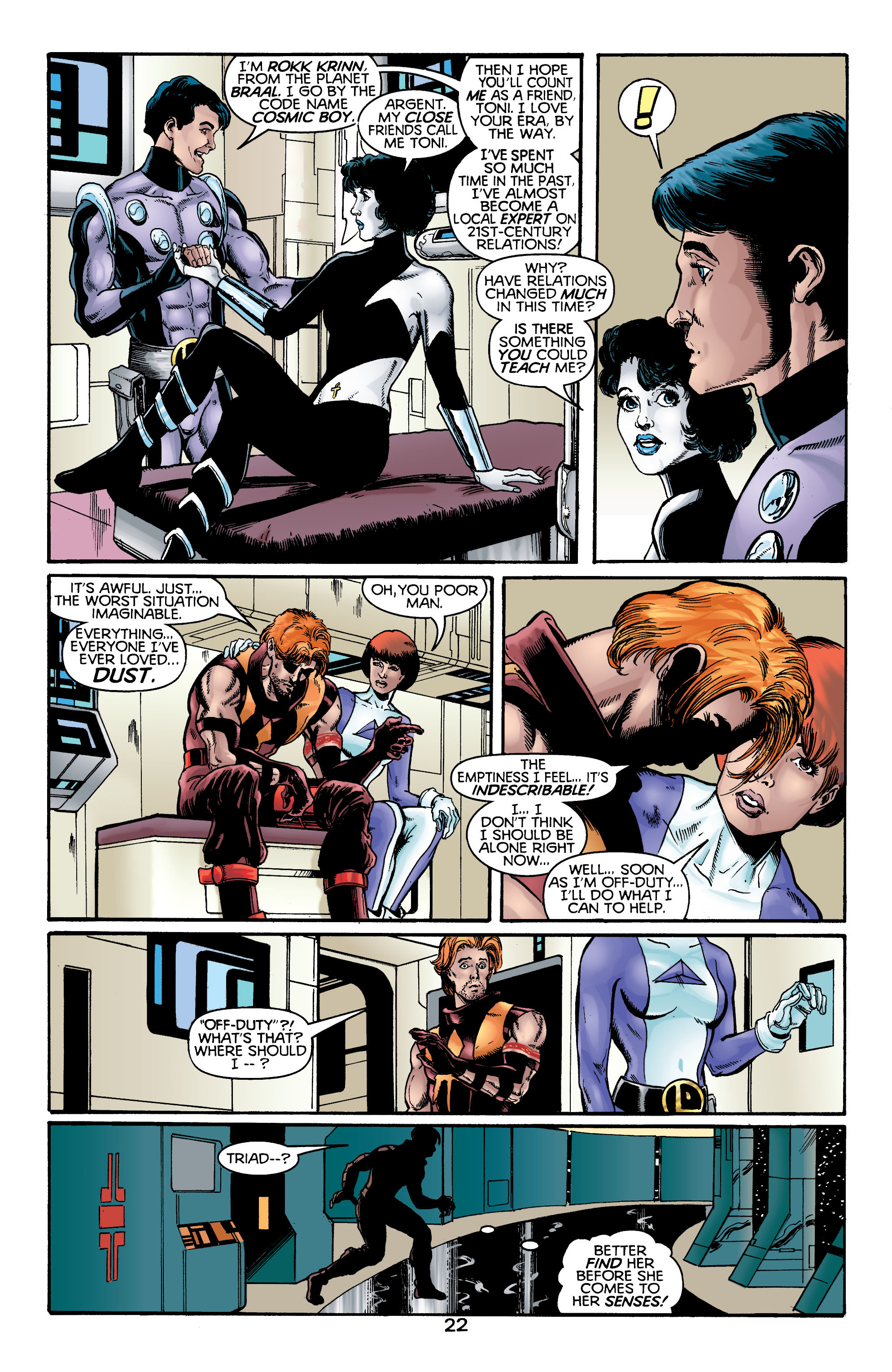 Read online Titans/Legion of Super-Heroes: Universe Ablaze comic -  Issue #1 - 24
