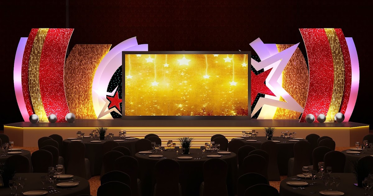 Gala Night Stage Design Mazic Door