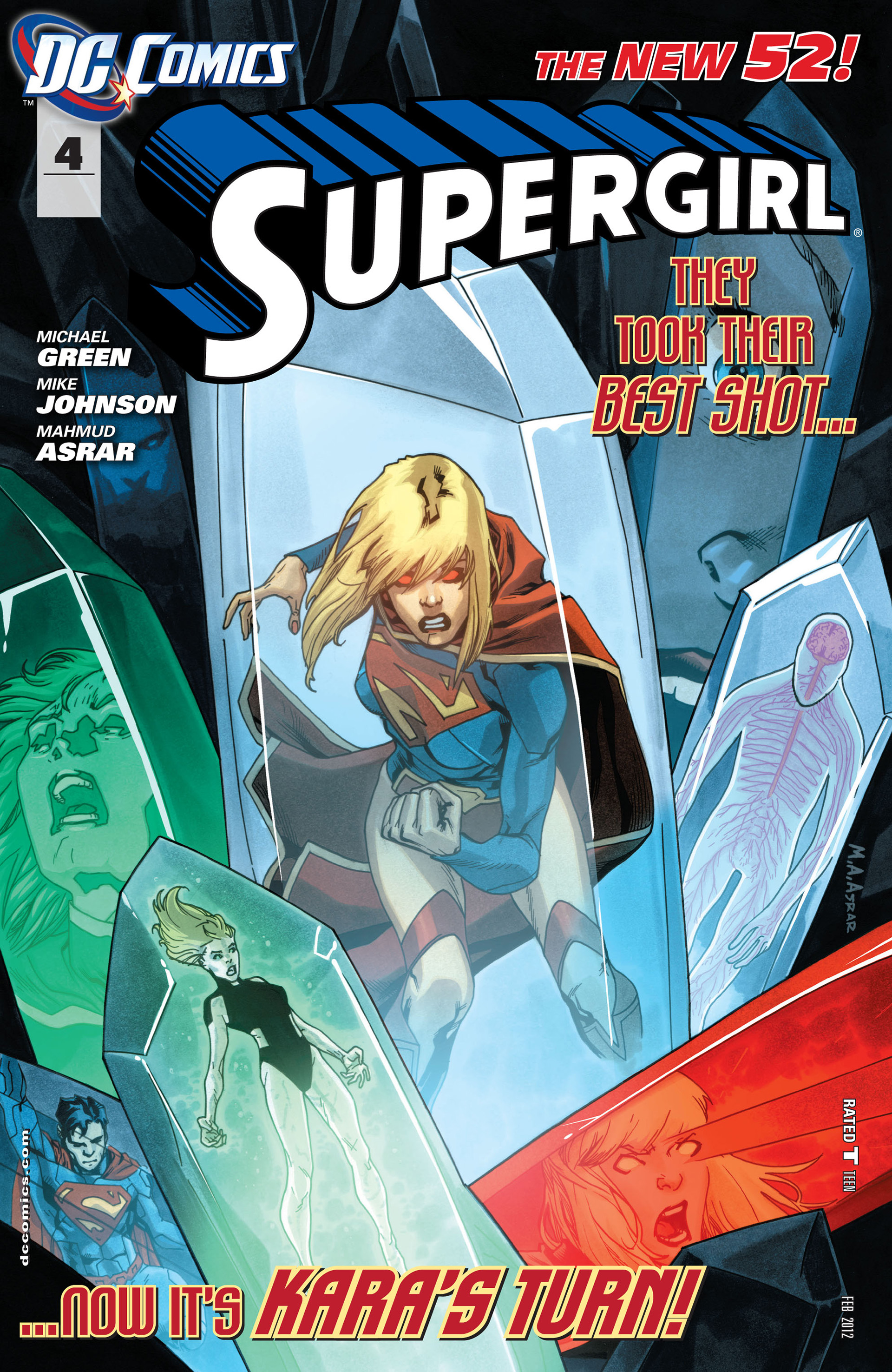 Read online Supergirl (2011) comic -  Issue #4 - 1