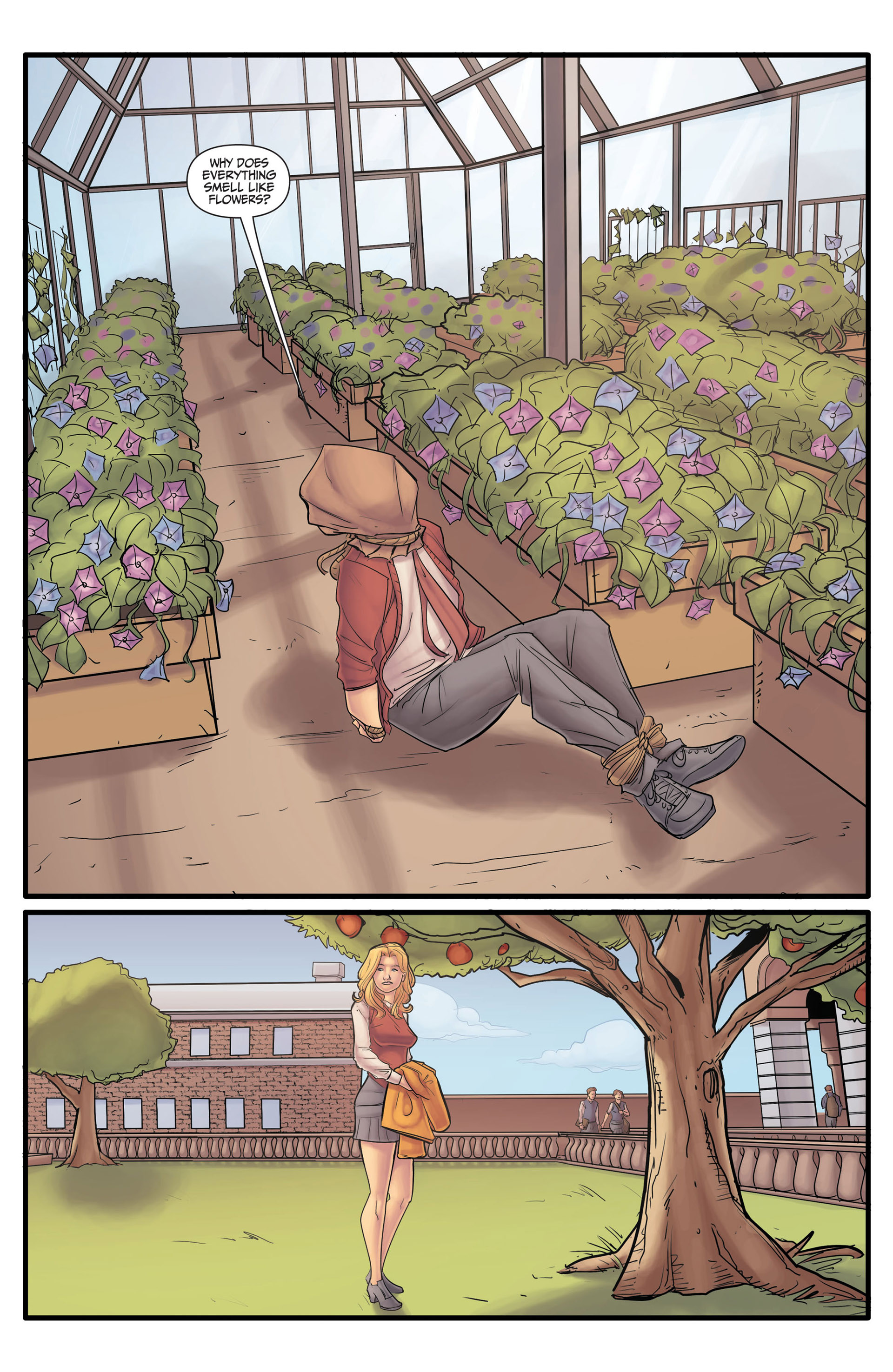Read online Morning Glories comic -  Issue #8 - 28