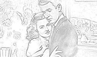 It's a Wonderful Life coloring pages holiday.filminspector.com