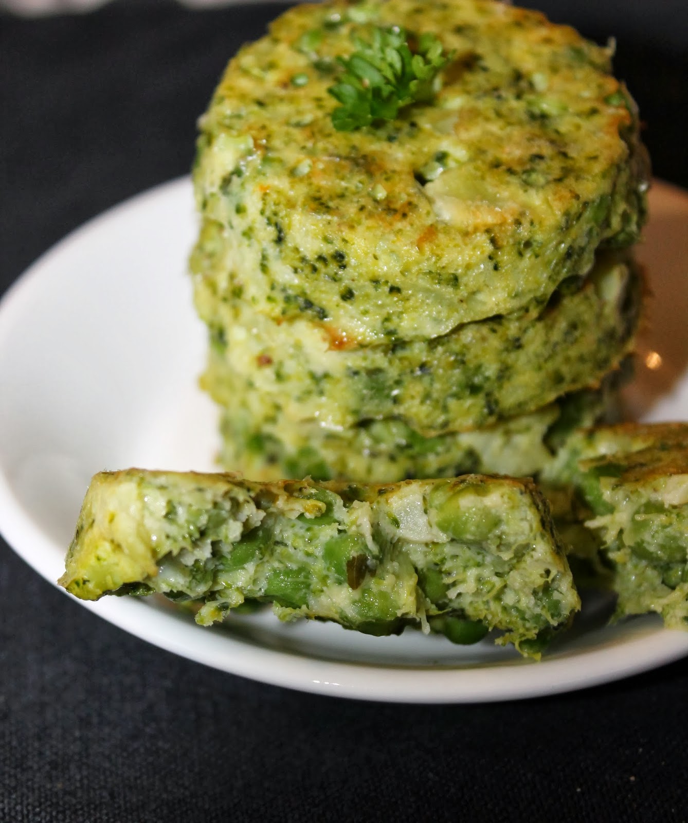 Galettes Toute Vertes Brocolis Petits Pois