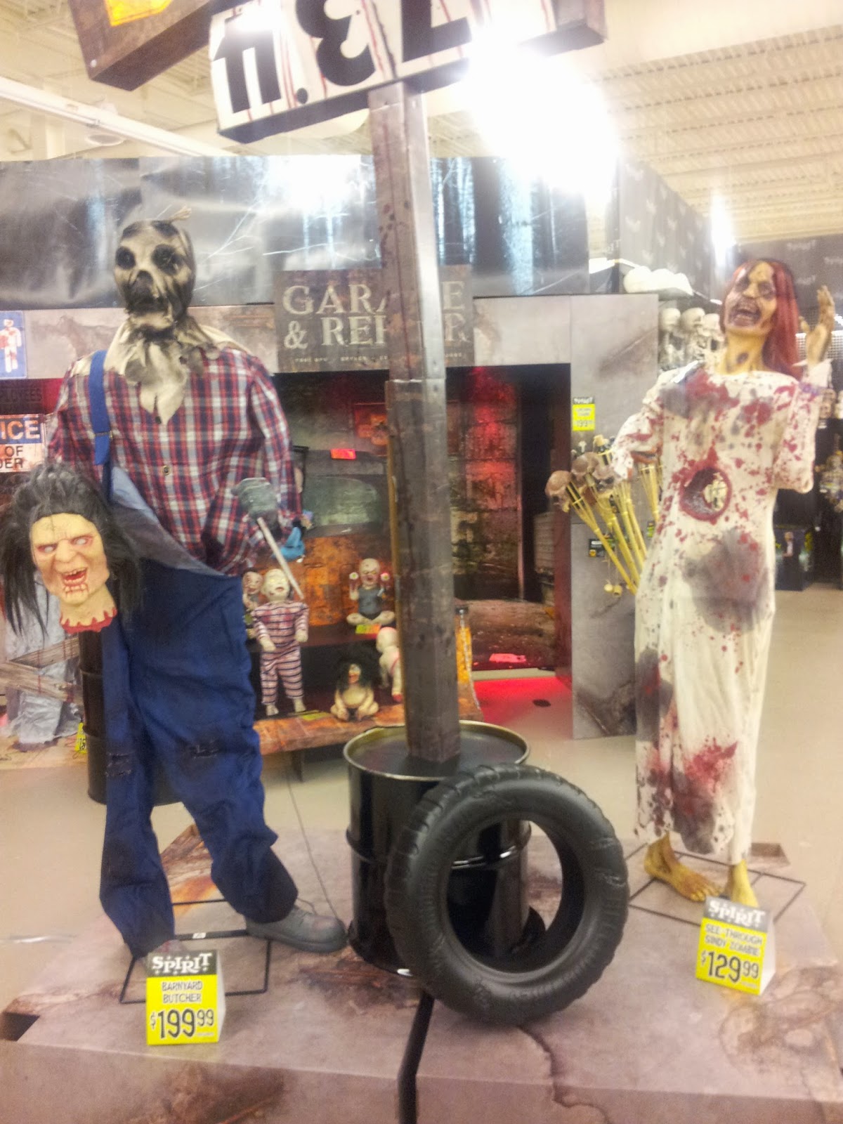 The Misadventures of the HalloweeNut Spirit Halloween Store 2014