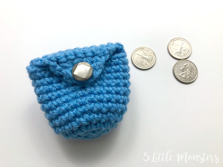 5 Little Monsters: Easy Crocheted Coin Purse