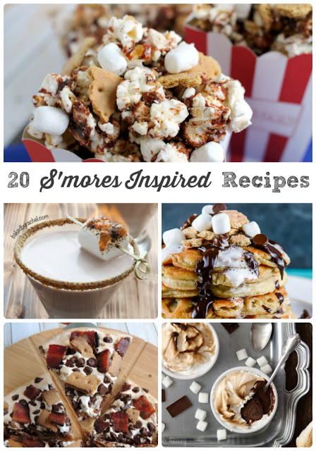 From ice cream to breakfast treats to a boozy cocktail, you are sure to find a recipe to satisfy your s'mores addiction in these 20 S'mores Inspired Recipes.