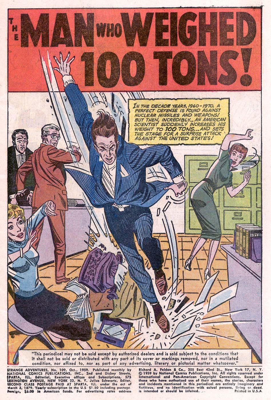 Read online Strange Adventures (1950) comic -  Issue #109 - 3