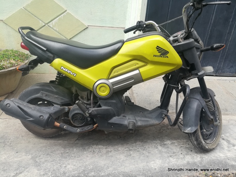 Honda Navi Cute Bike Like But Worth It Enidhi India Travel Blog