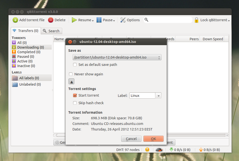 Cara install qBittorrent di Ubuntu 12.04 SmilePedia Blog