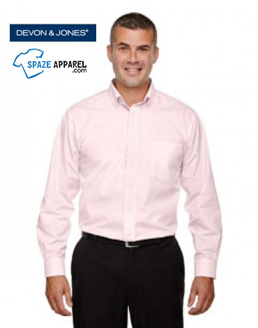 Men's Crown Collection Gingham Check Devon & Jones D640 Men's Crown Collection Gingham Check