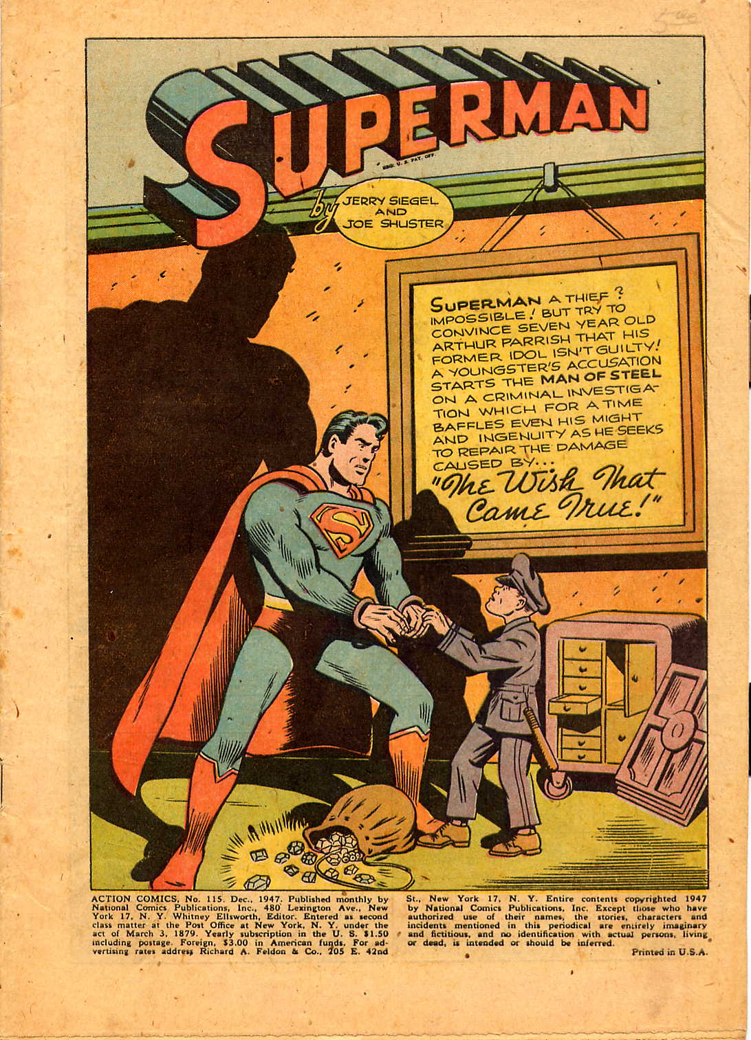 Read online Action Comics (1938) comic -  Issue #115 - 2