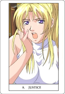 Bible Black themed Tarot cards 08saeki