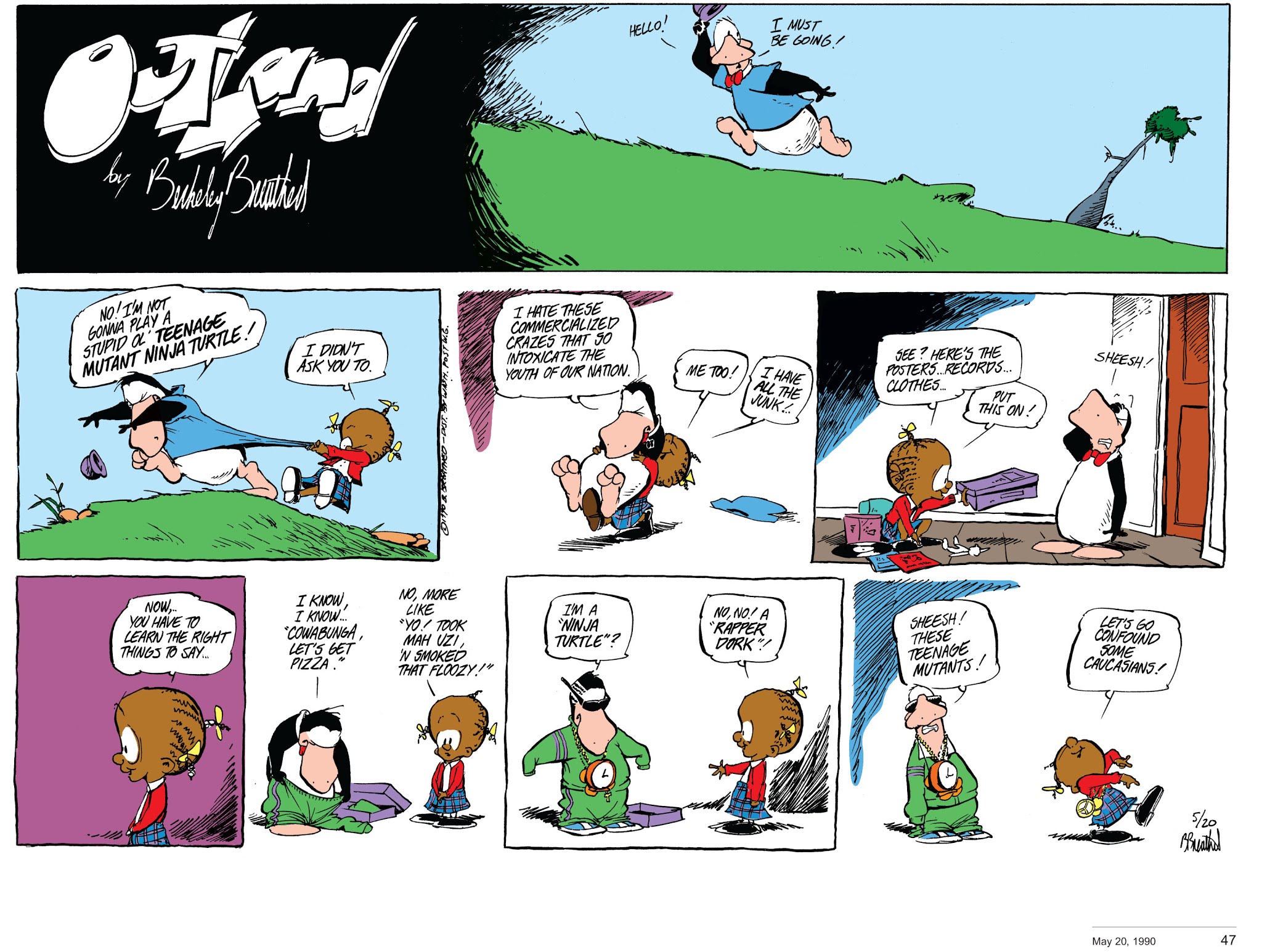 Read online Berkeley Breathed’s Outland comic -  Issue # TPB (Part 1) - 48