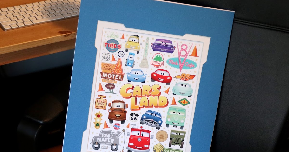 Dan the Pixar Fan Cars Land "Cutest Little Town in Carburetor County