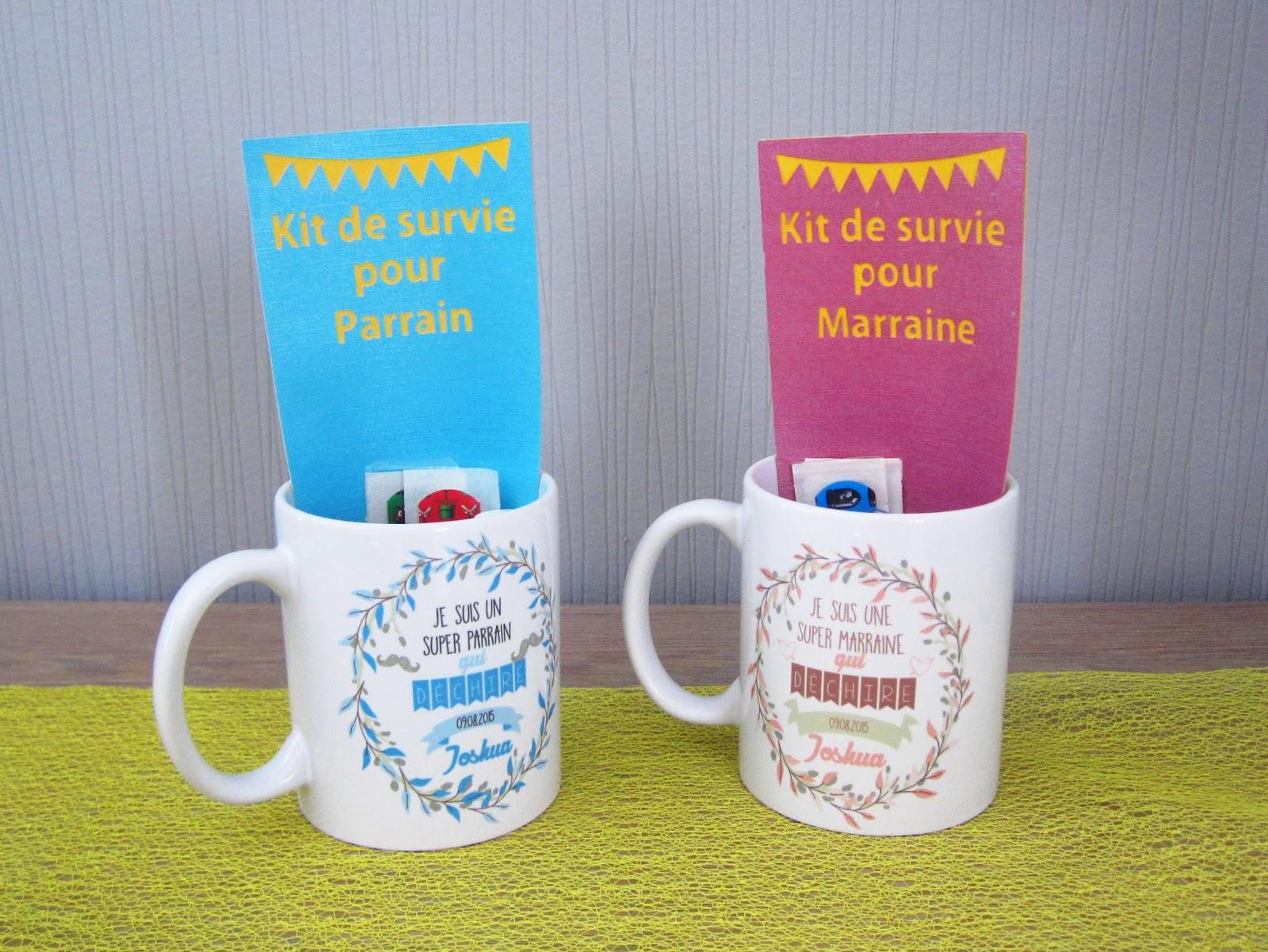 Inspirasi Populer Cadeau Parrain Marraine Communion