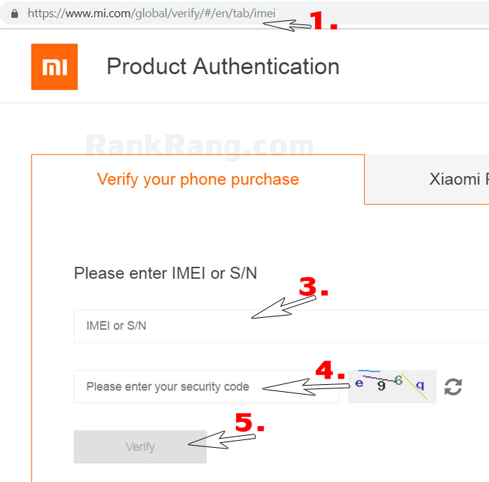 ขั้นตอนวิธีเช็คมือถือ Xiaomi ประกันศูนย์ไทย หรือเครื่องหิ้วจากเมืองนอก