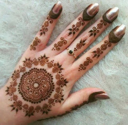 floral mehndi henna designs latest hands nail gold looks paint avoid totally another pretty would place