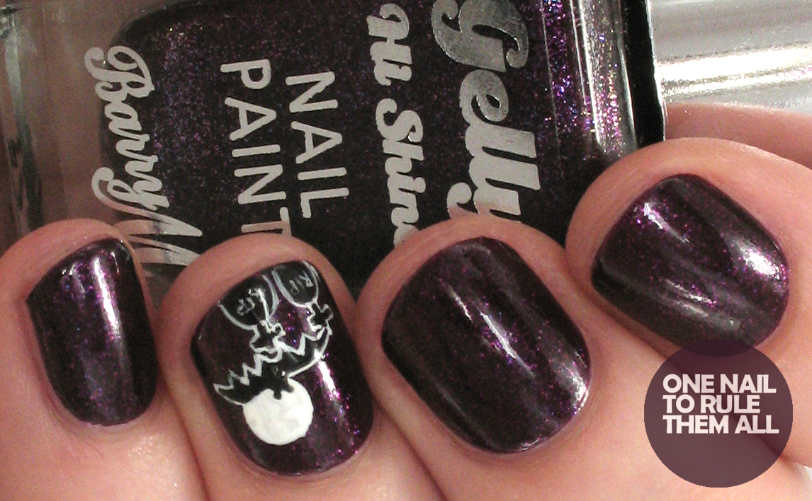 One Nail To Rule Them All Barry M Halloween Accent