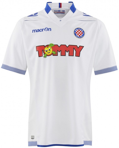 Macron lança as novas camisas do Hajduk Split - Show de Camisas