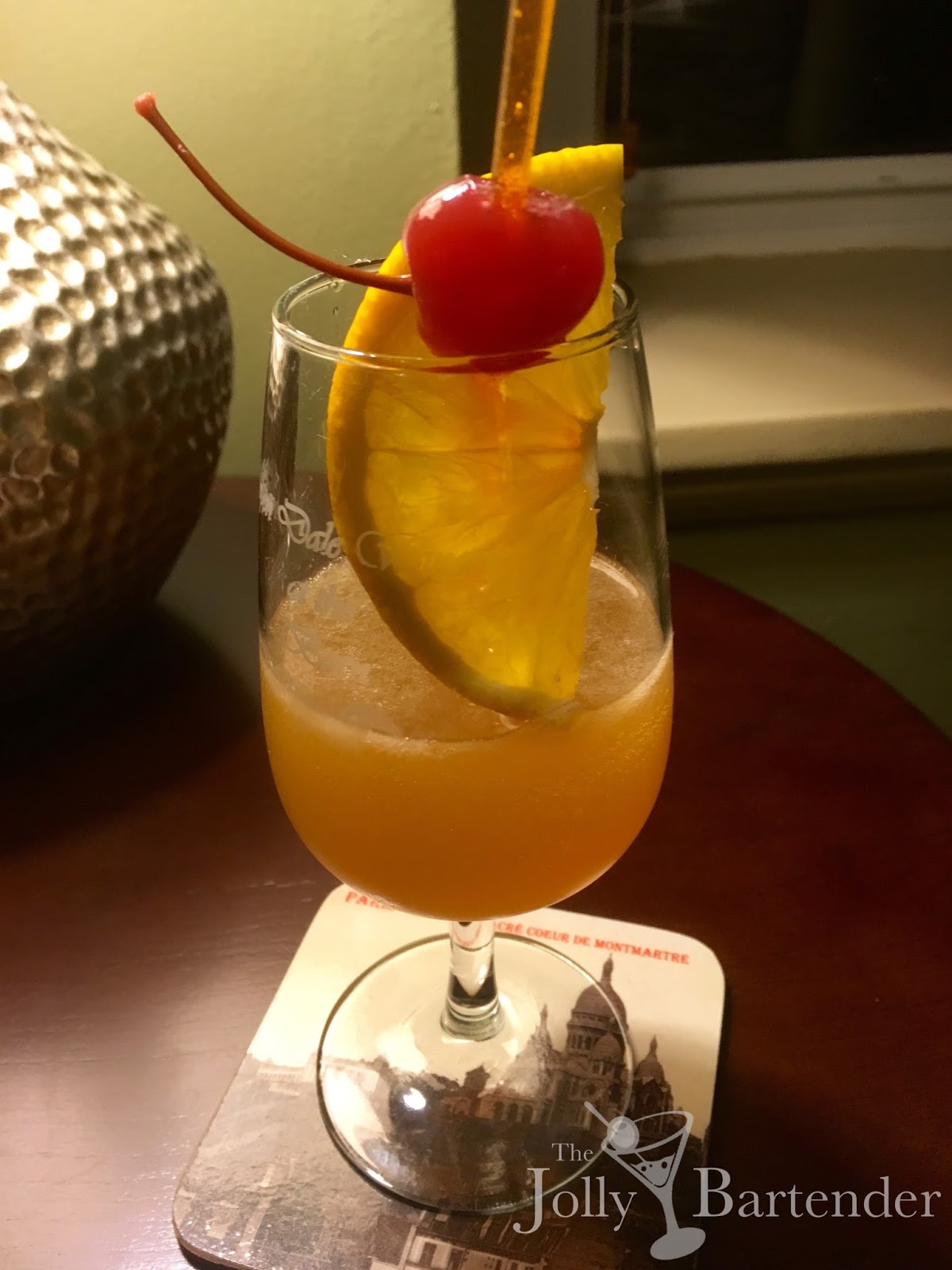 The Jolly Bartender Brandy Sour