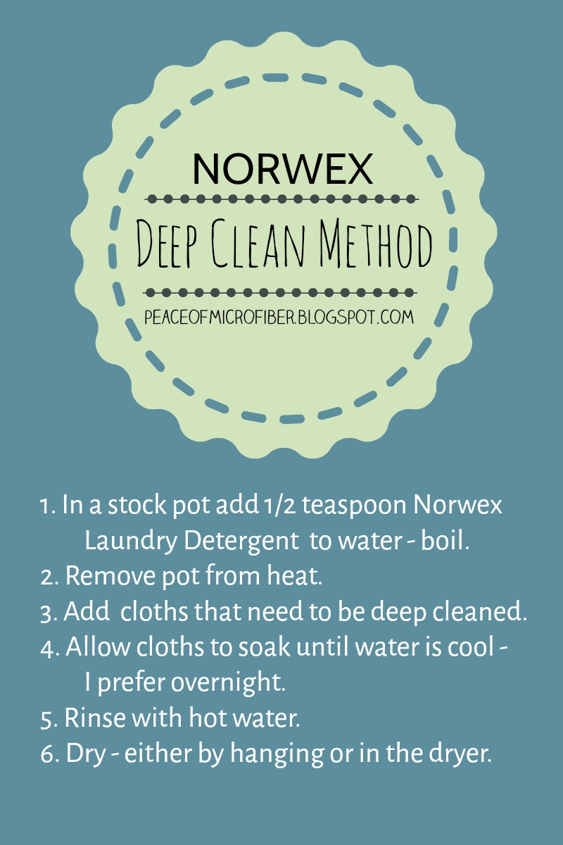 'Peace' of Microfiber The Deep Clean Method