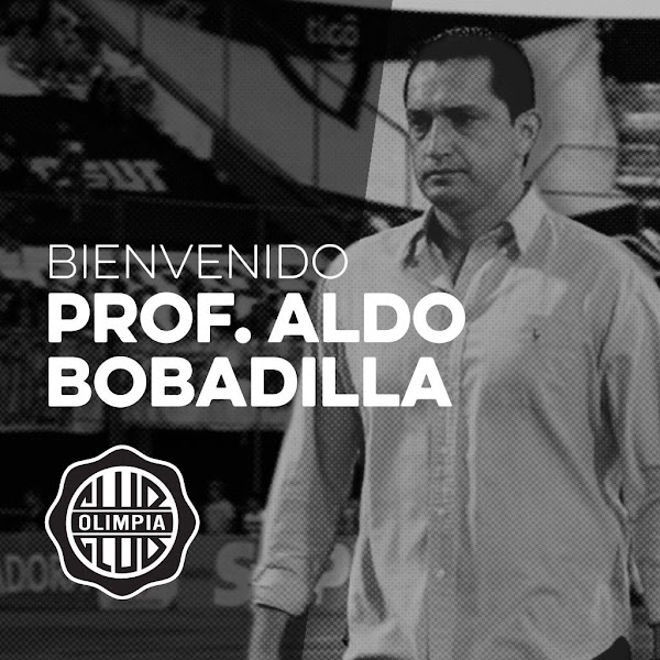 Oficial: Olimpia de Asunción, firma el técnico Bobadilla