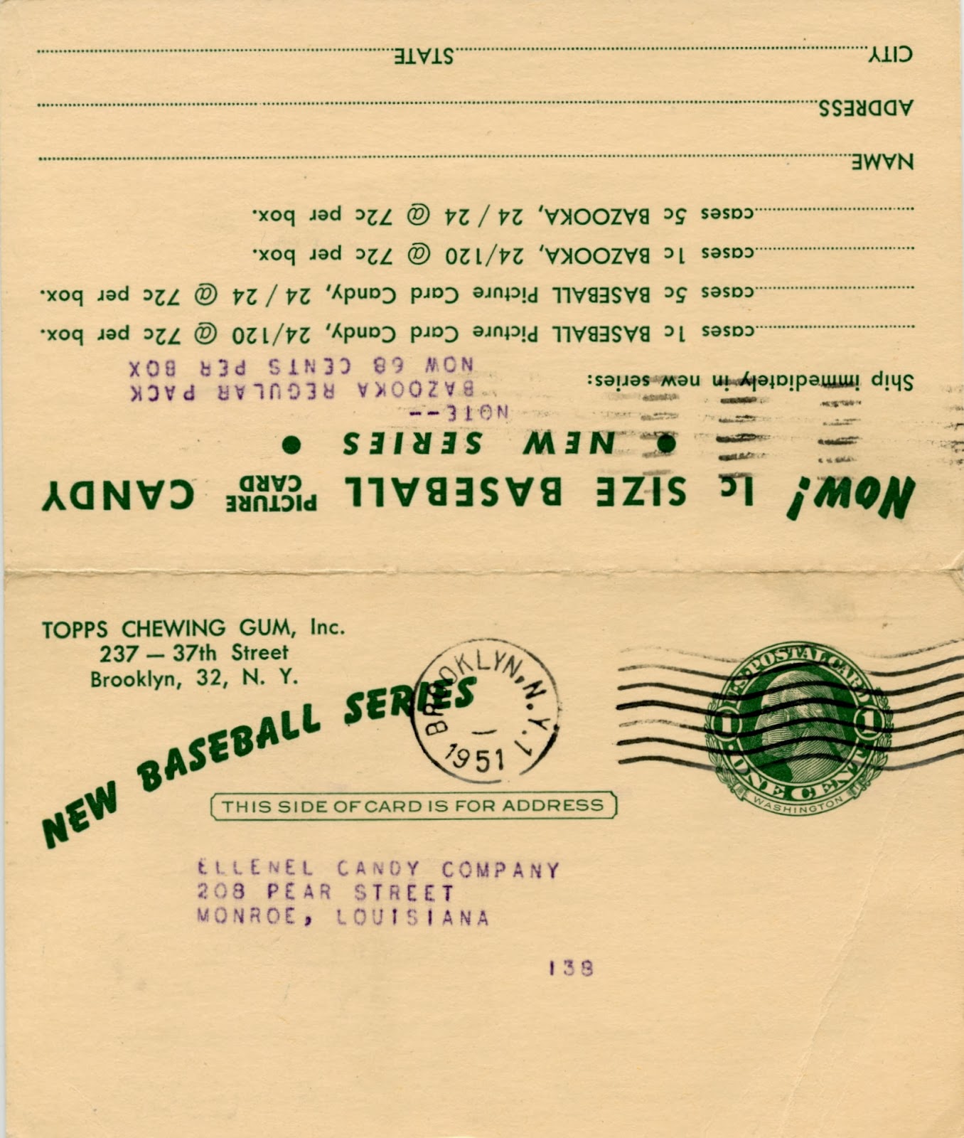 The Topps Archives: Order Up!