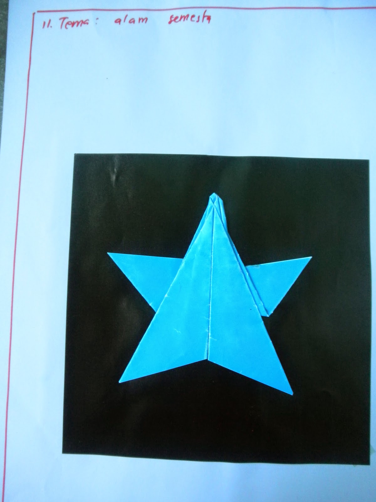 pengertian kertas origami Contoh origami (melipat kertas) untuk paud
