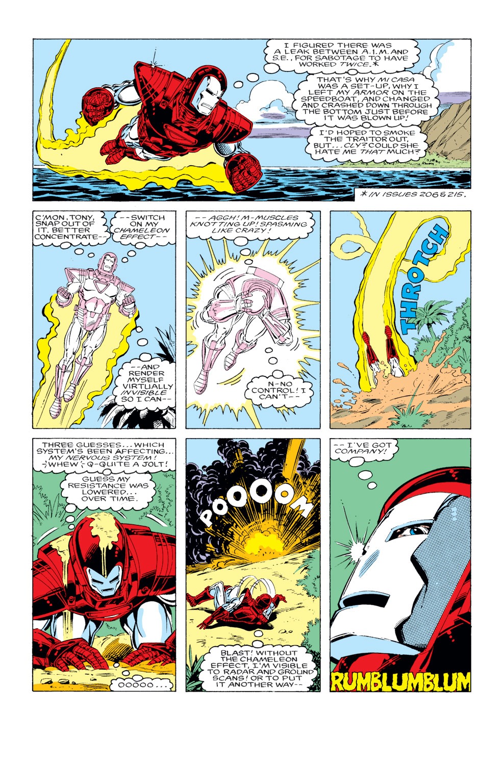 Read online Iron Man (1968) comic -  Issue #216 - 17