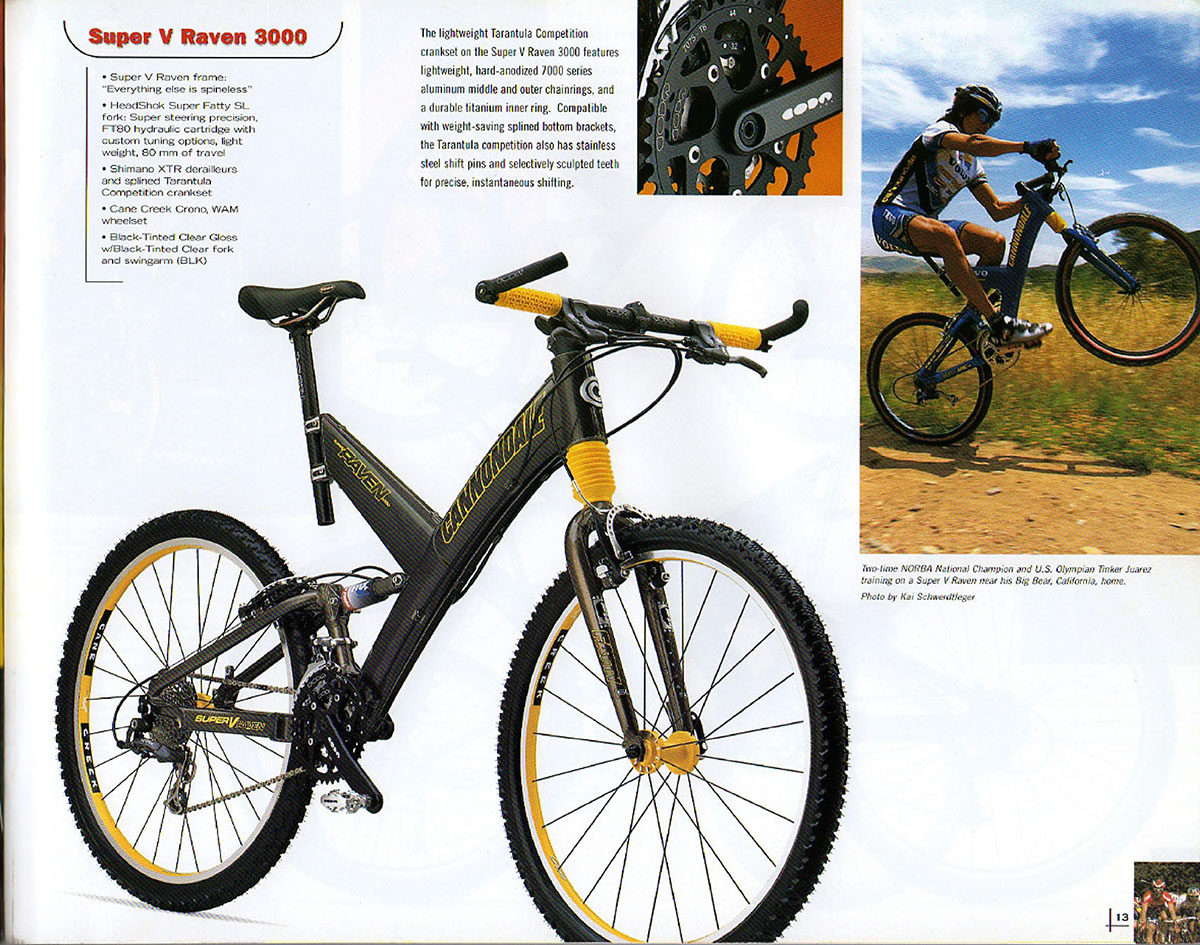 CATALOGUES CANNONDALE CANNONDALE 1999