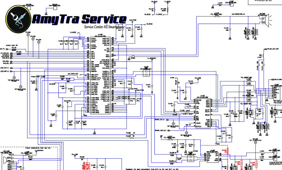 AmyTra Service: Schematic Smartphone