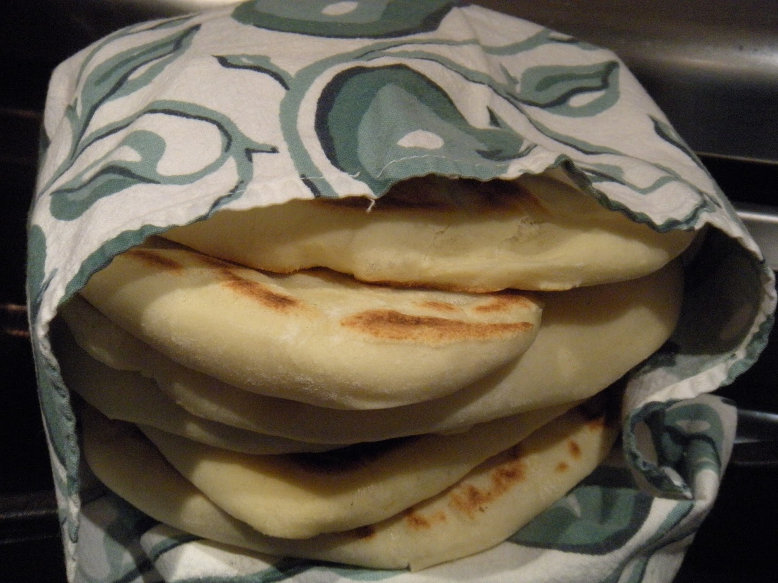 Sweetie Petitti Home Made Pita Bread! Opa!
