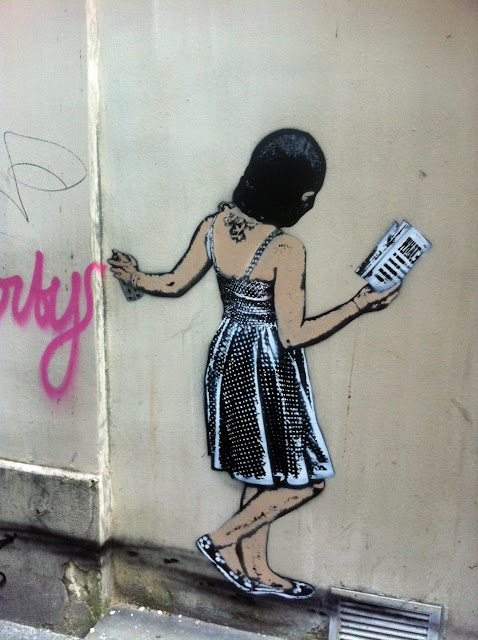 Street Art By Nick Walker In Paris, France.