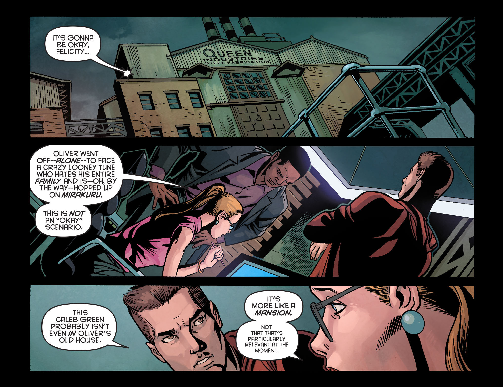 Read online Arrow: Season 2.5 [I] comic -  Issue #21 - 3