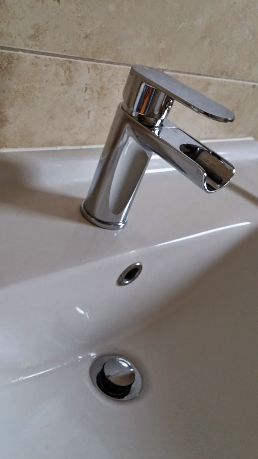 new tap in place