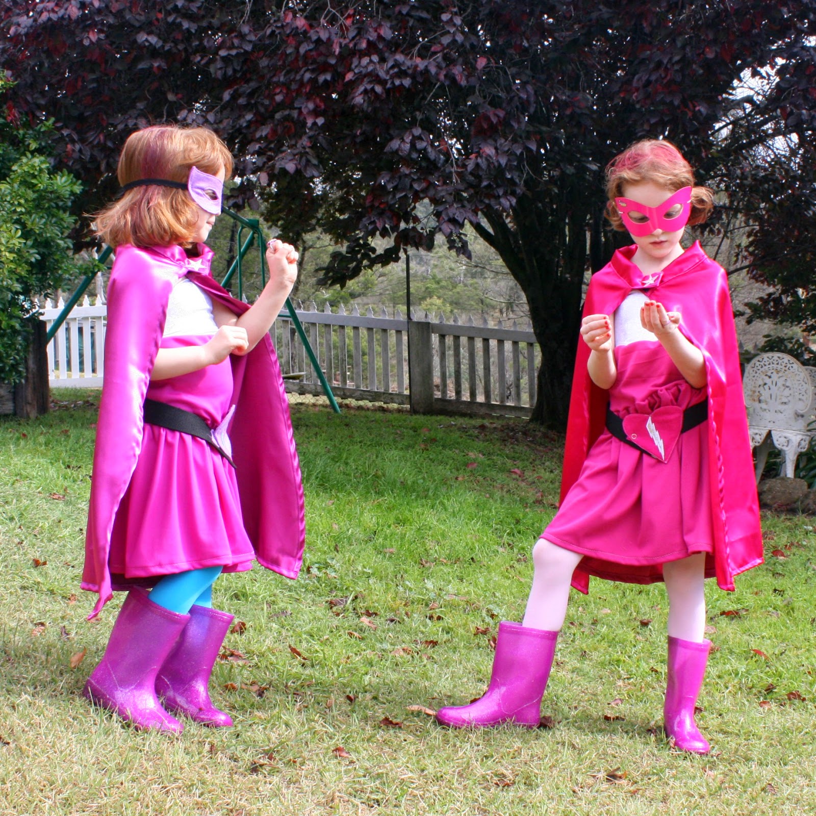 Barbie in Princess Power - Super Sparkle and Dark Sparkle Costumes