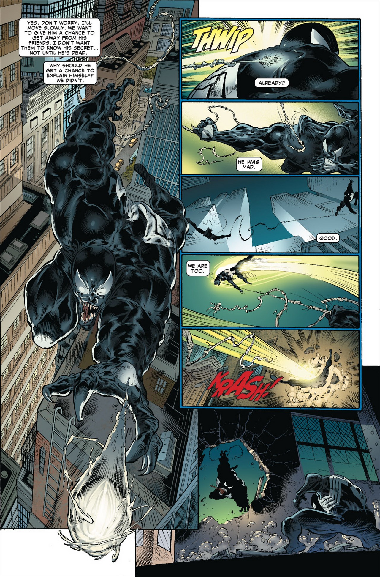Read online Venom: Dark Origin comic -  Issue #5 - 7