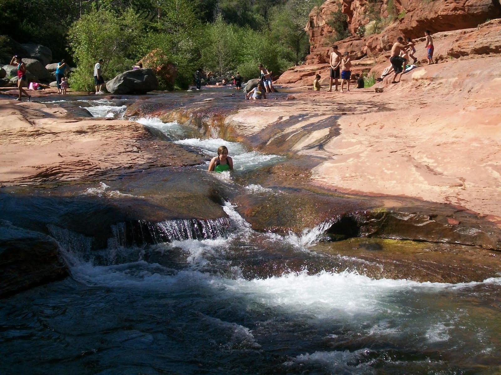 Arizona Jones Outdoor Slide Rock State Park, Arizona