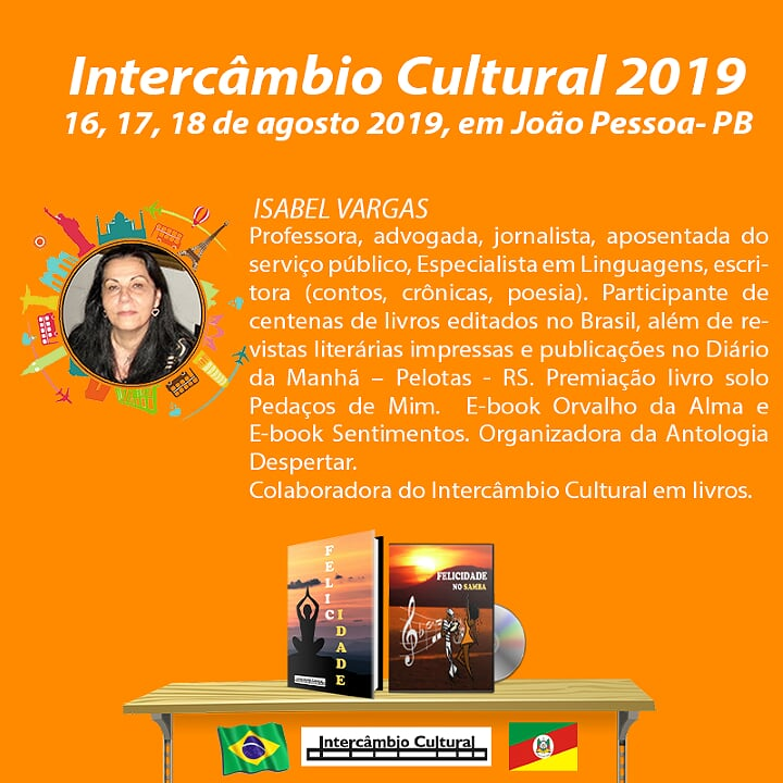 INTERCÂMBIO CULTURAL 2019