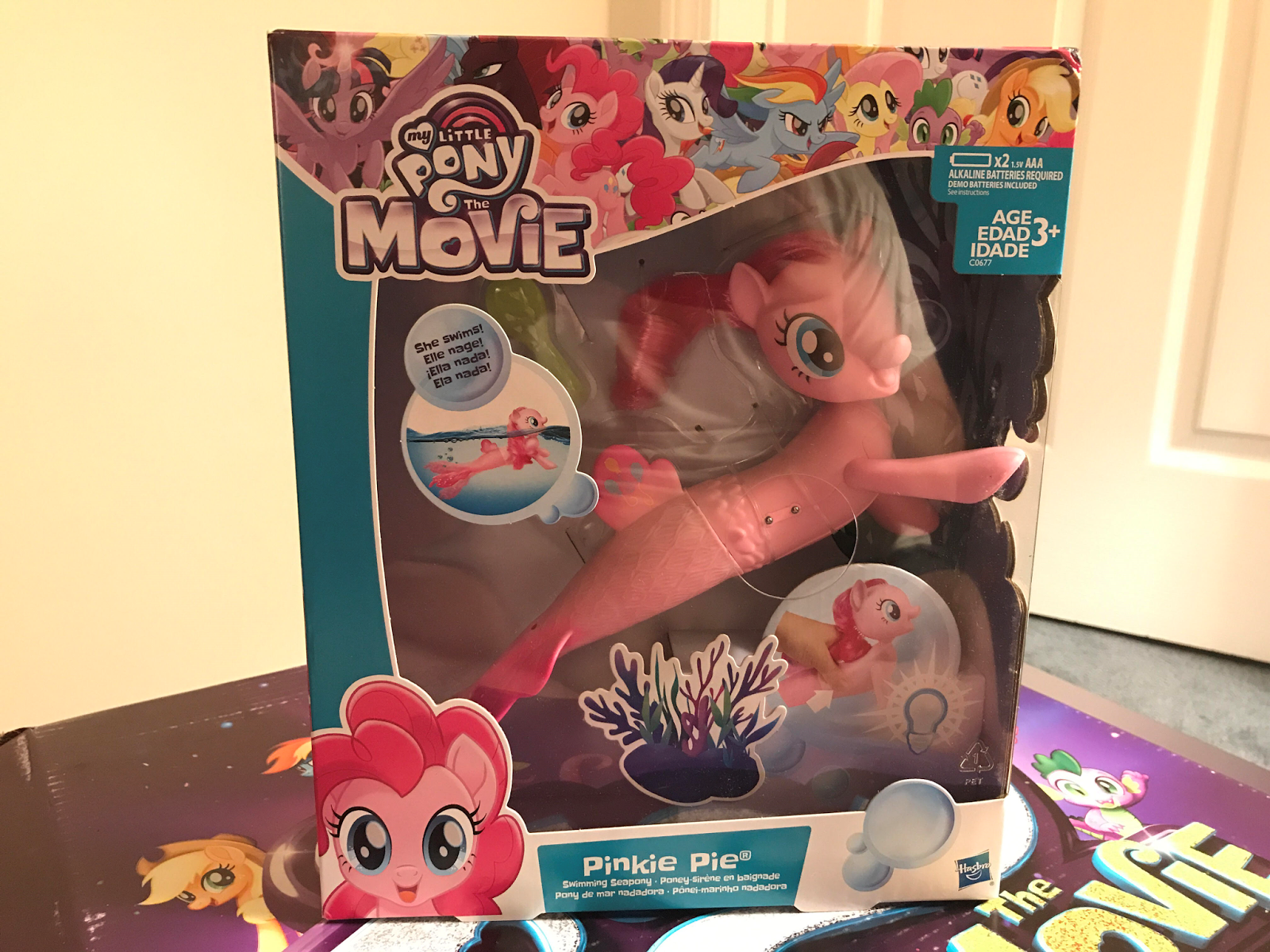 my little pony swimming seapony