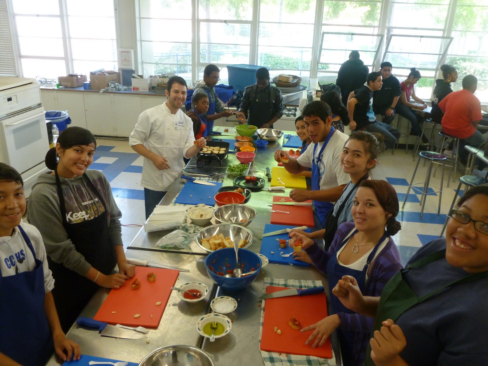 Cooking Italiano Blog: Cooking Italiano with BIG kids (at Culver City