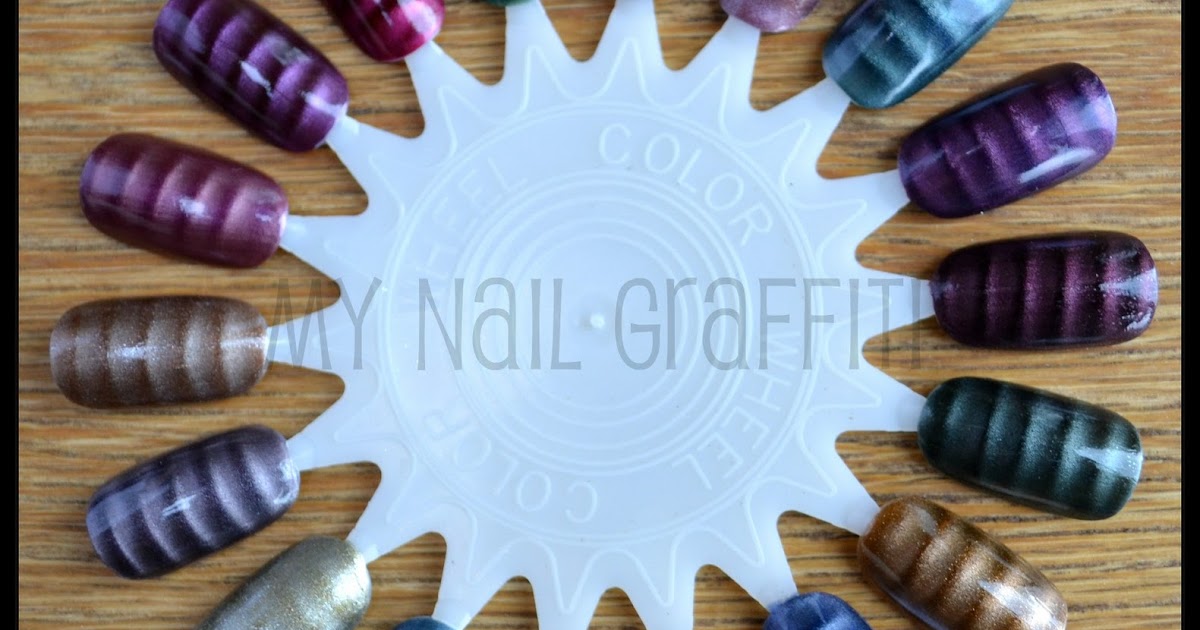 My Nail Graffiti: You Mix Cosmetics Magnetic Polish: First Look!