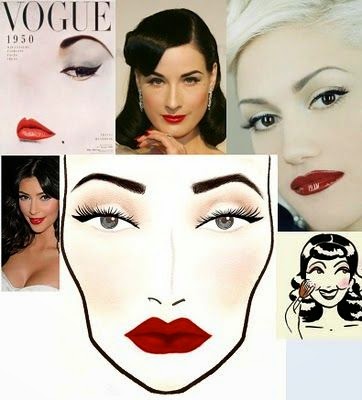 1950s Makeup Inspiration