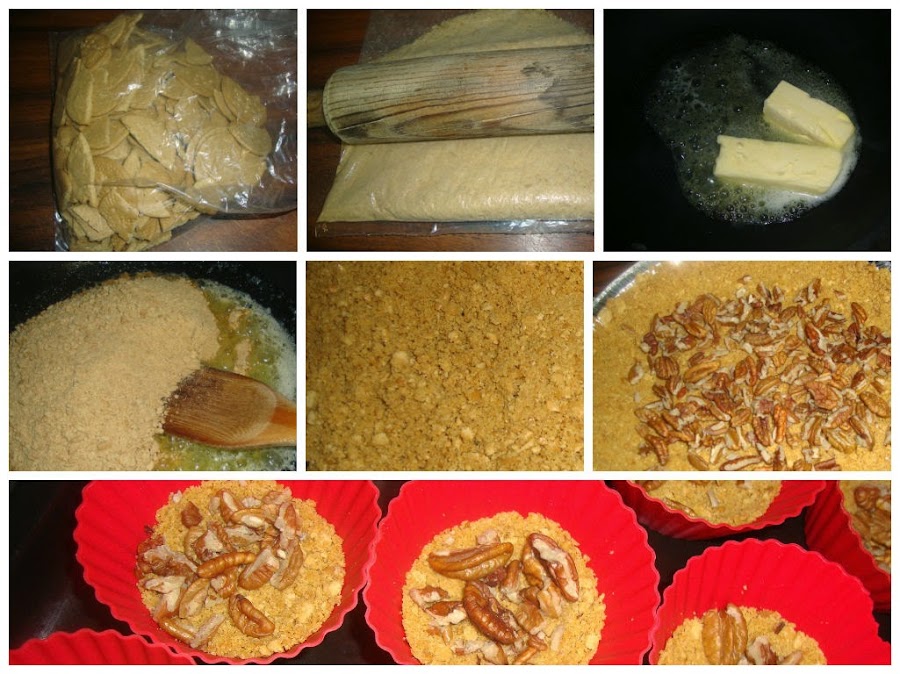 Base de galleta para tartaletas 