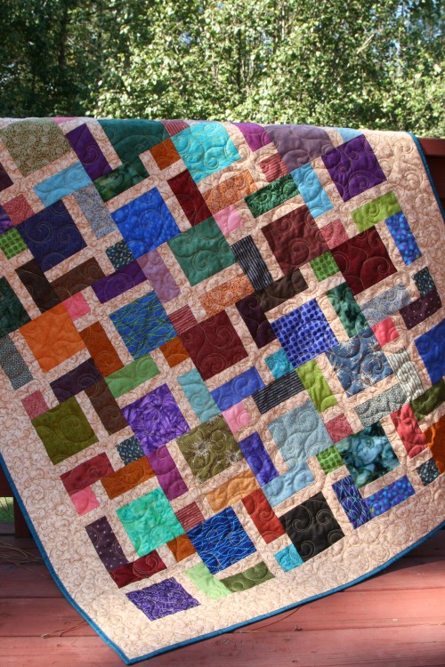 Beautiful Skills Crochet Knitting Quilting Window Pane 9 Patch Quilt Tutorial